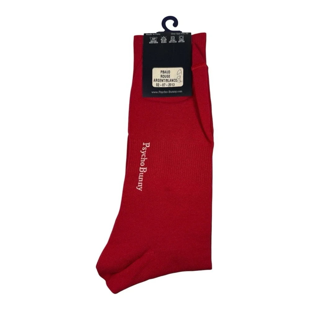Psycho Bunny By‎ Robert Godley Socks  ONE SIZE